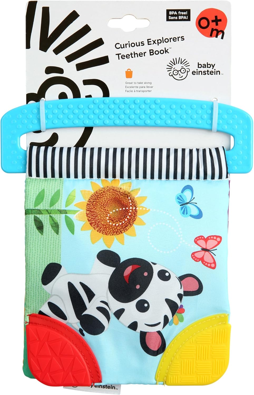 Baby Einstein Curious Explorers - Libro mordedor, juguete para llev...