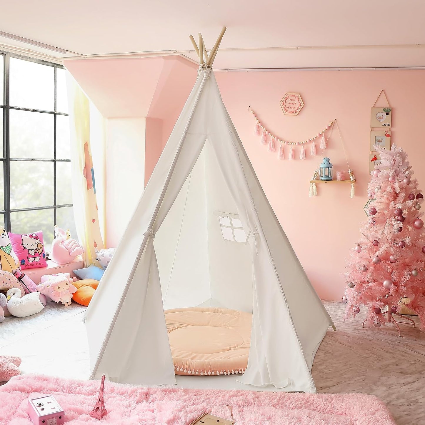 CO-Z Tienda de campaña para niños más grande de 85 pulgadas de alto...