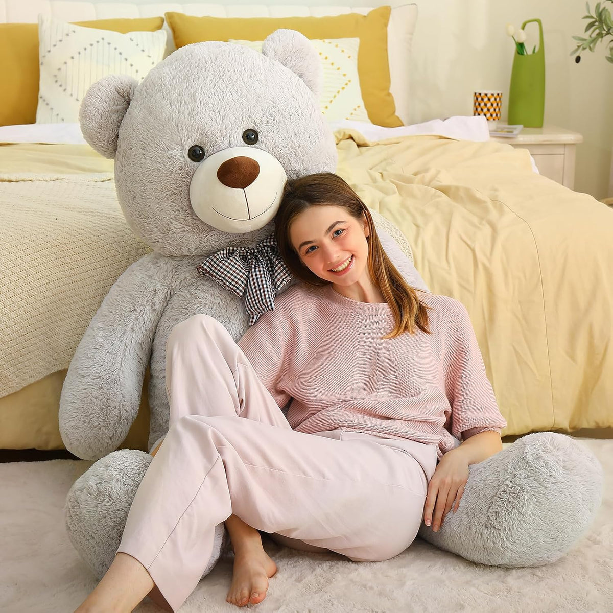 MaoGoLan Oso de Peluche Gigante de 5 Pies, Animal de Peluche Grande...