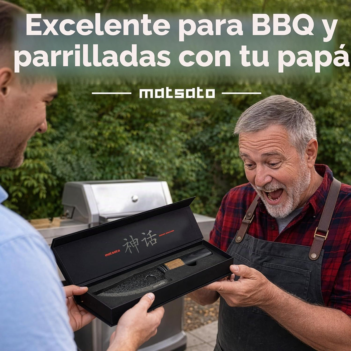 Matsato Nuevo cuchillo de chef Osuren 2026 de 6.3 pulgadas, acero |...