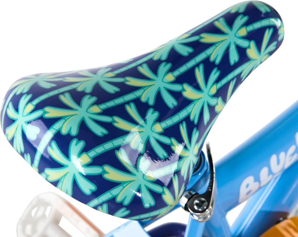 Bicicleta infantil de 12 pulgadas Bluey de Dynacraft para niños y n...