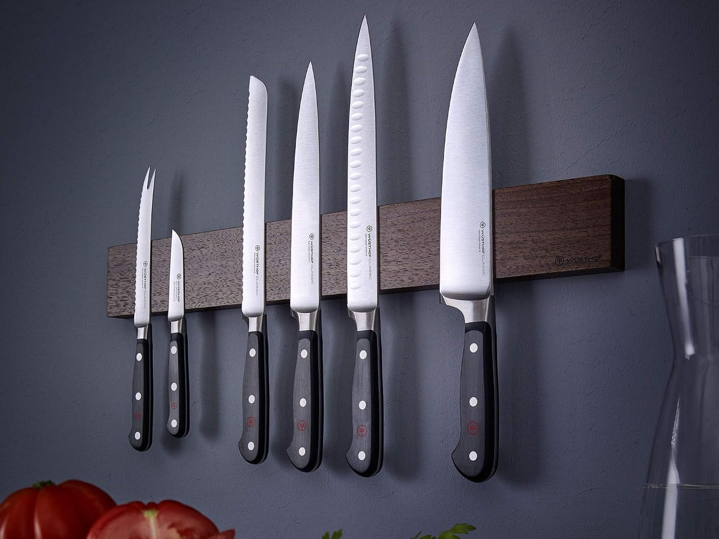 Wüsthof Classic Hollow Edge - Juego de cuchillos de chef de 2 pieza...
