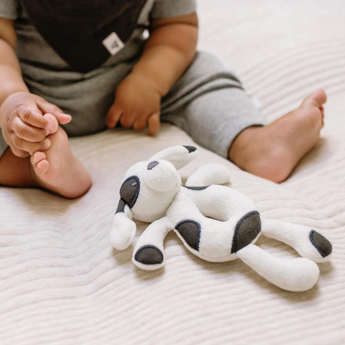 Burt's Bees Baby Juguete Sonajero Unisex para Bebé, Peluche Sen...