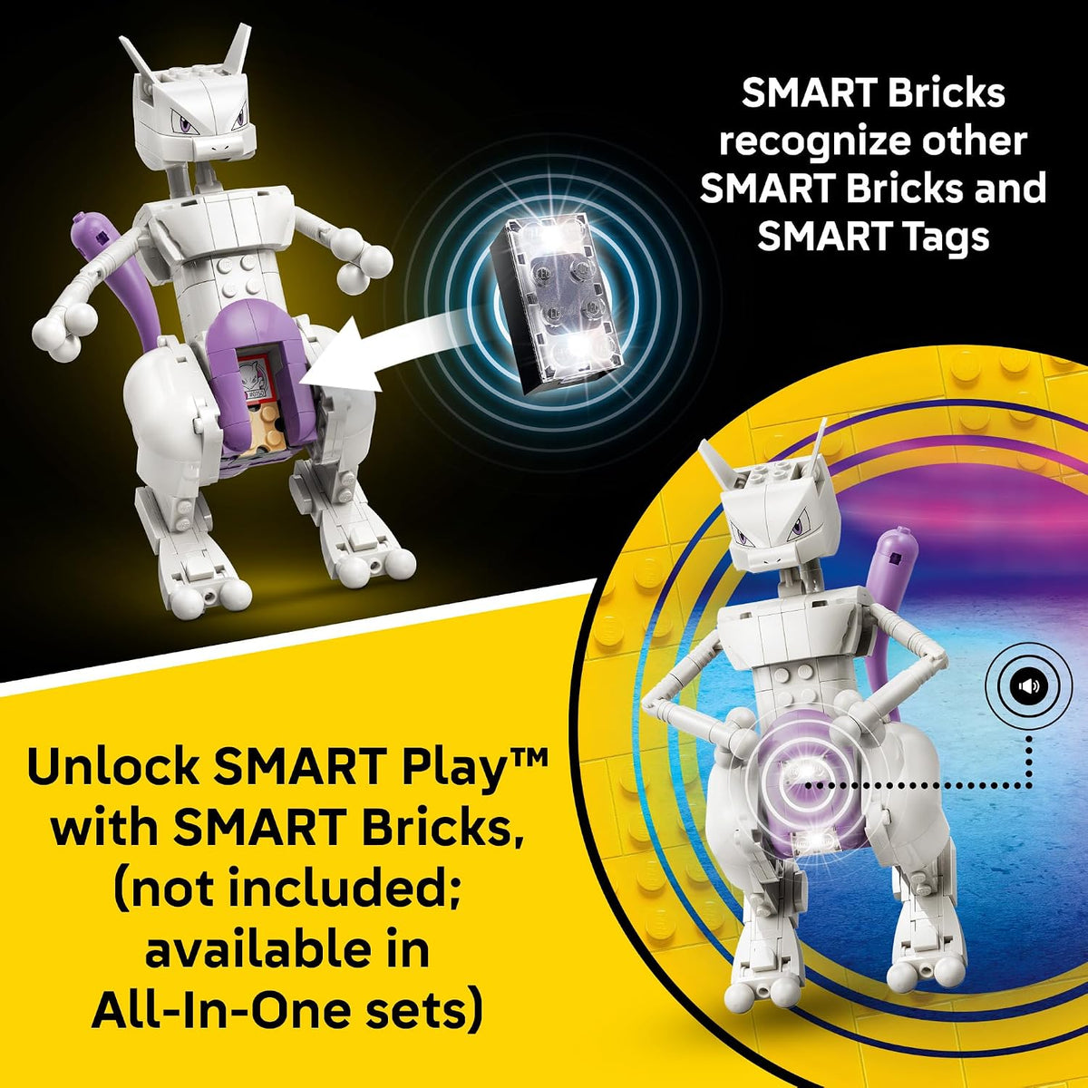 LEGO Pokémon SMART Play: Mewtwo's Lab Break \u2013 Set compatib...