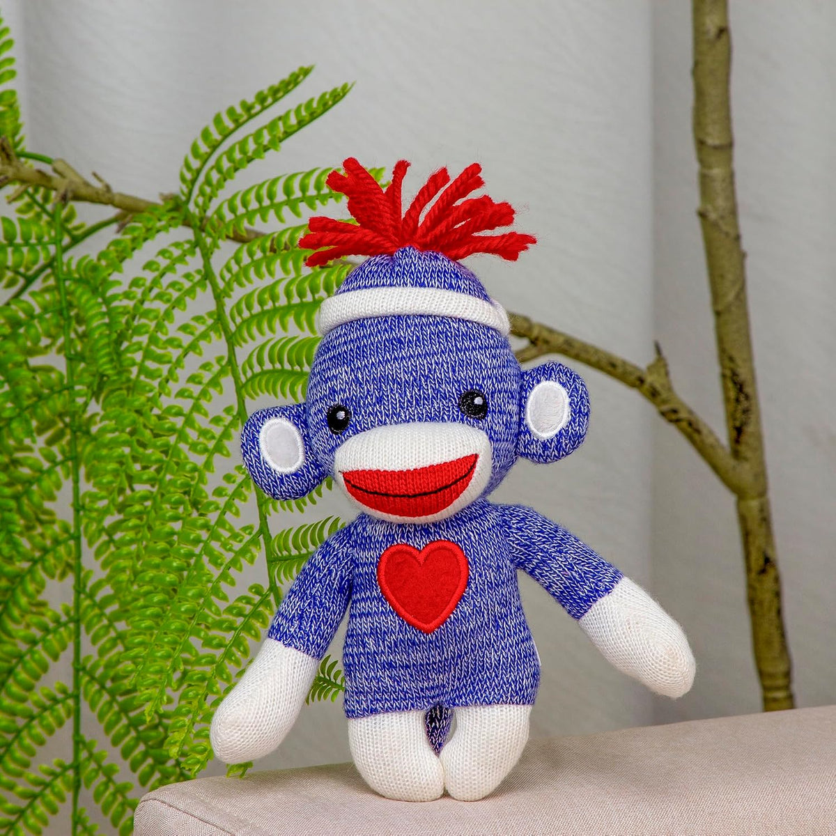 Plushland Adorable Mono Calcetín, El Juguete de Peluche de Animal d...