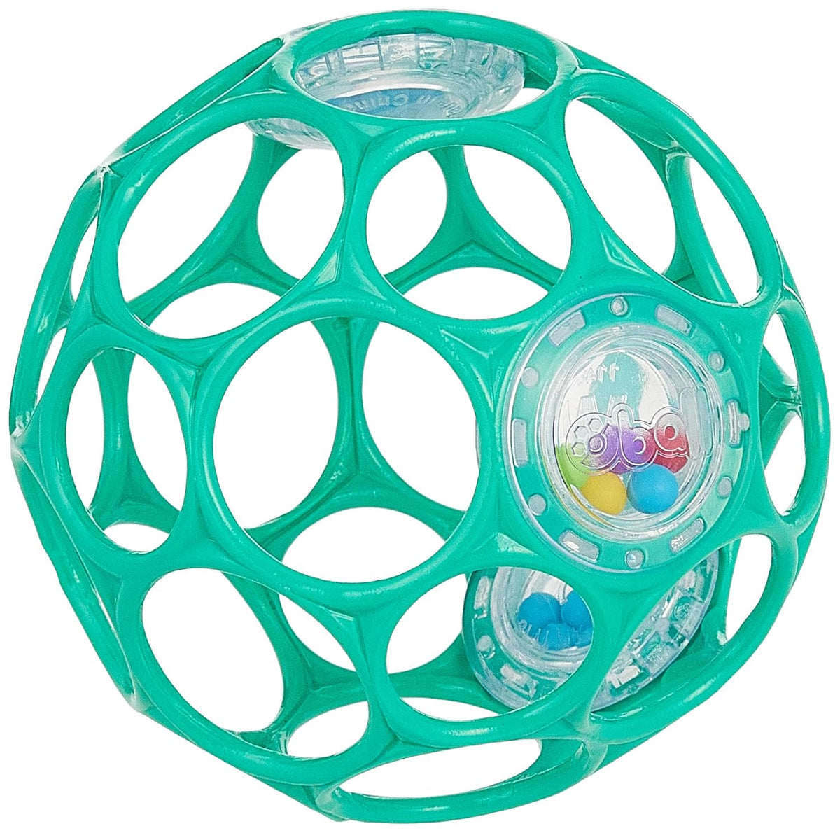 Bright Starts Oball - Sonajero fácil de agarrar sin BPA, juguete in...