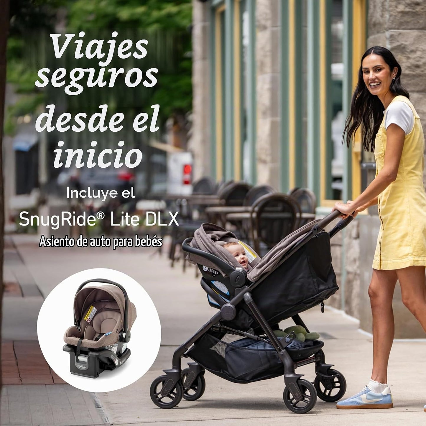 Sistema de viaje Graco Merge - Combo de cochecito de bebé y asiento...