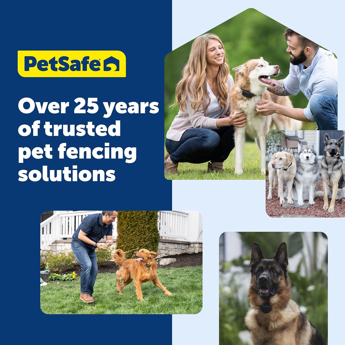 PetSafe Valla de perro obstinado con batería extra para mascotas pe...