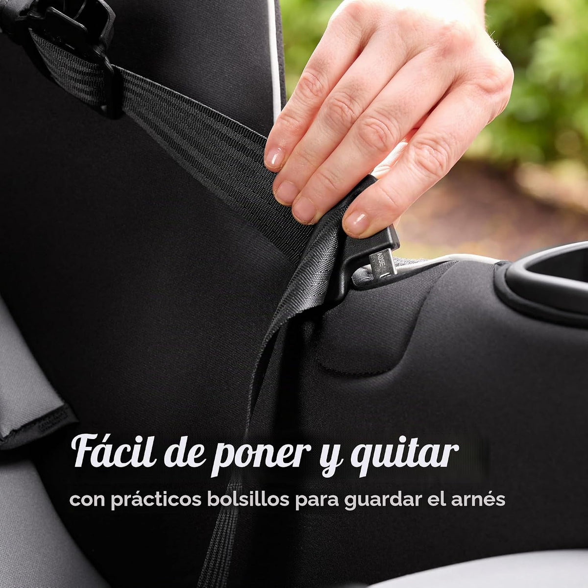 Asiento de coche convertible para bebé Graco Extend2Fit, orientació...