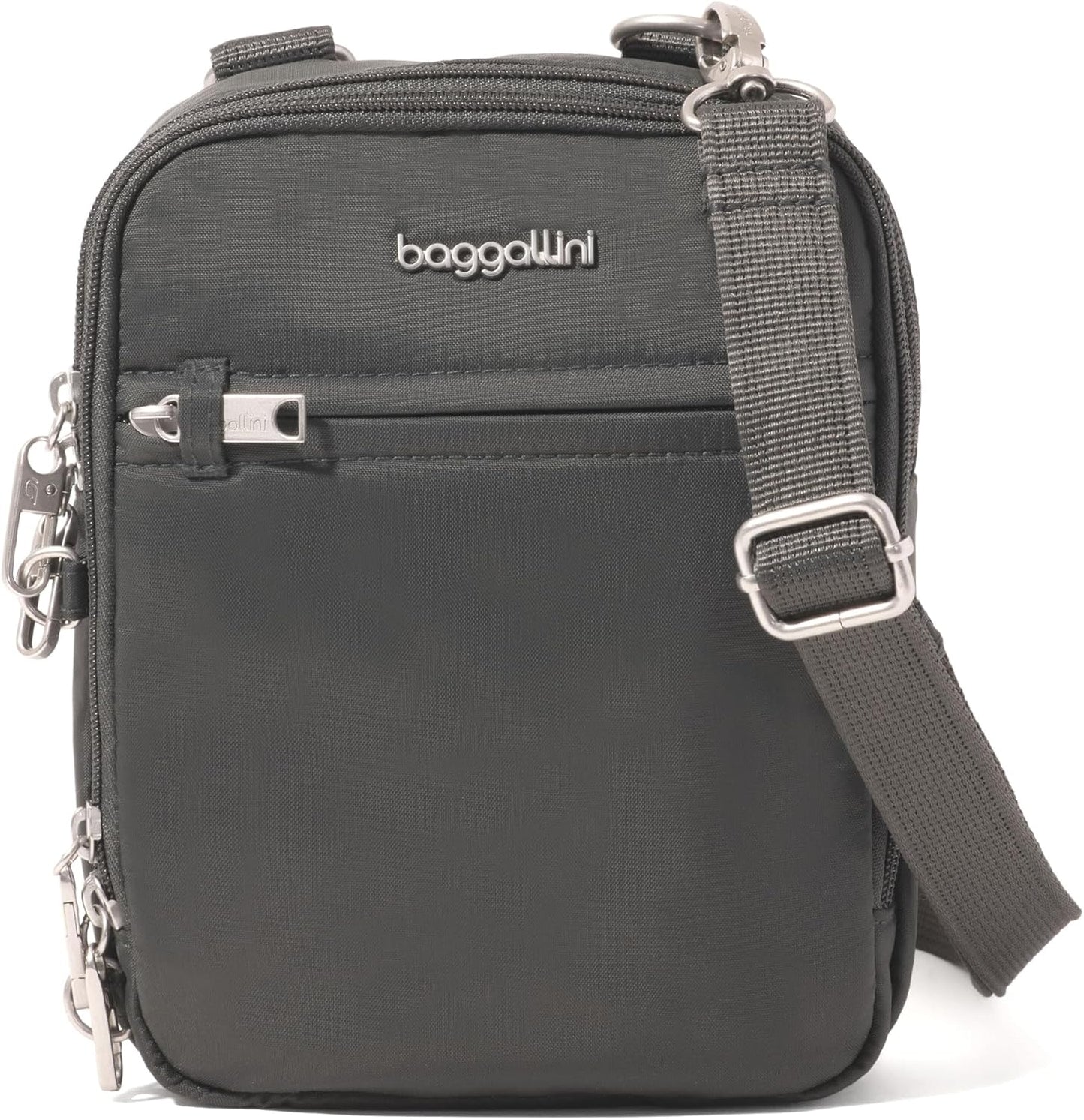 Baggallini Securtex® Mini Everything - Bolsa cruzada antirrobo de 6...