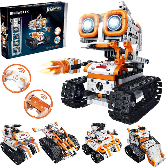 Kit de construcción de robótica STEM 5 en 1, 560 piezas de bloques...