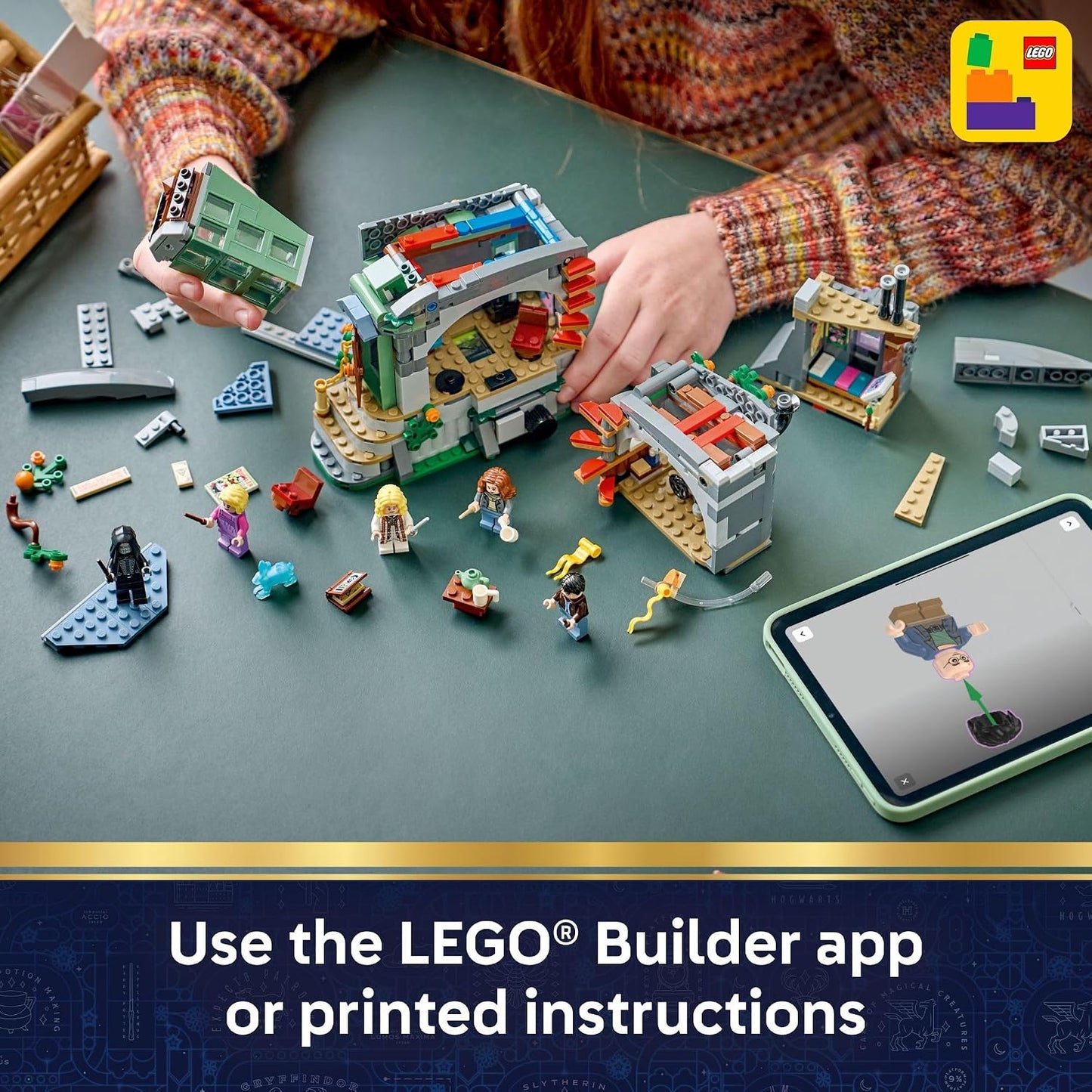 LEGO Harry Potter Luna Lovegood's House Building Toy para niñas...