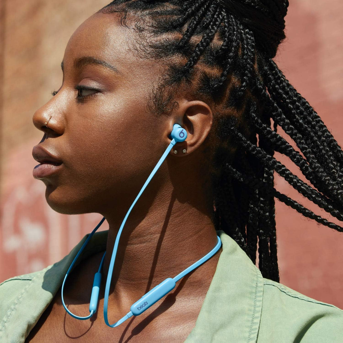 Beats Flex Auriculares inalámbricos - Chip de auriculares Apple W1,...