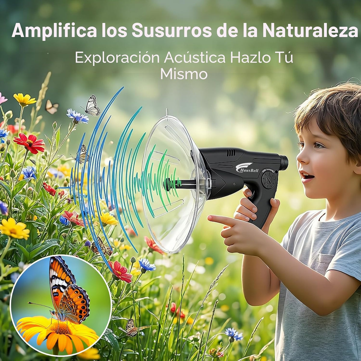 Oído explorador científico biónico por Hausbell, dispositivo electr...
