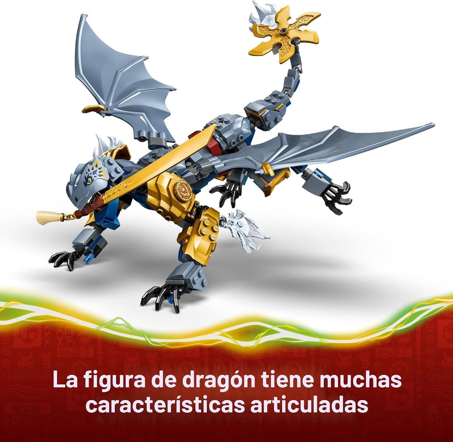 LEGO NINJAGO - Juguete de construcción de batalla del Dragón Ninja...