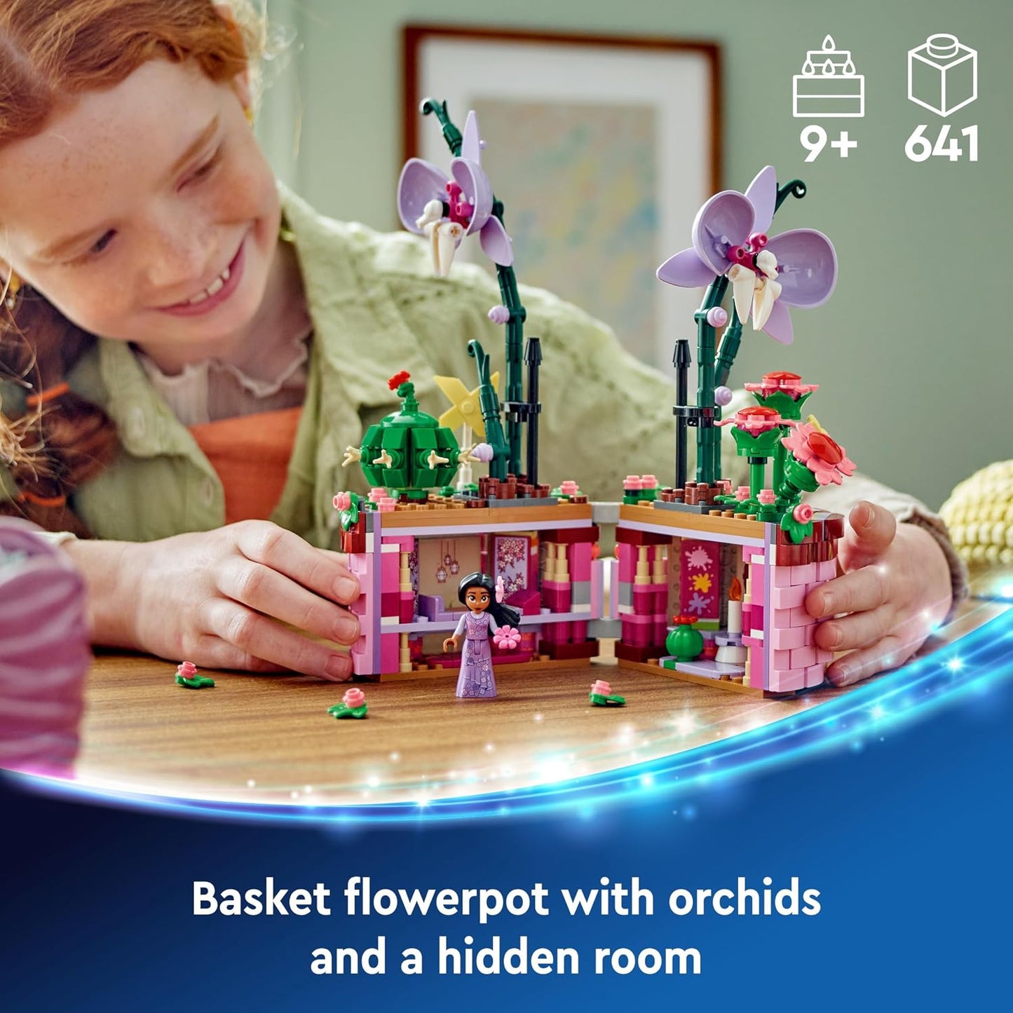 Lego Juego de construcción de maceta de Disney Encanto Isabela 43237