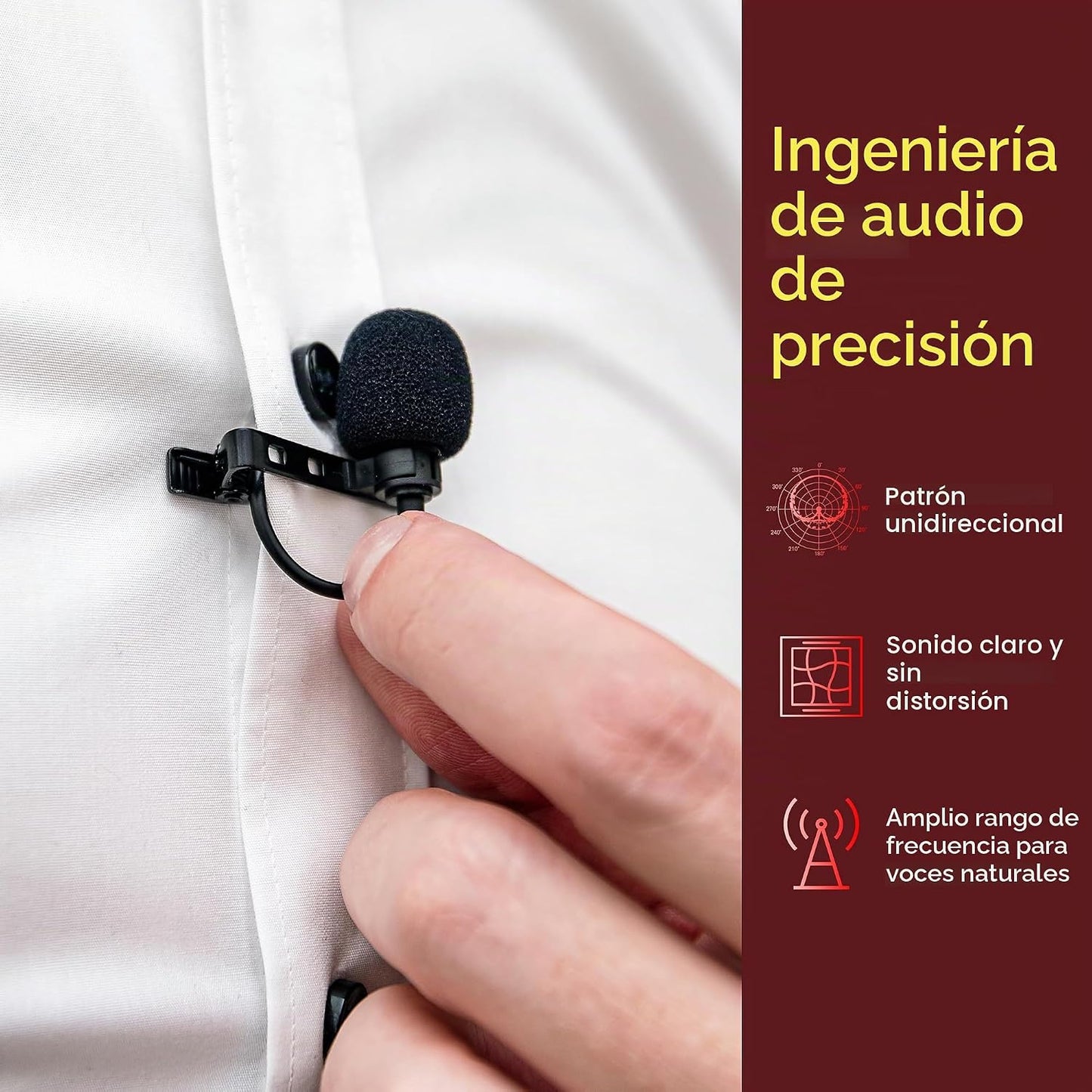 Pyle Sistema de micrófono inalámbrico UHF de 8 canales con 8 micróf...