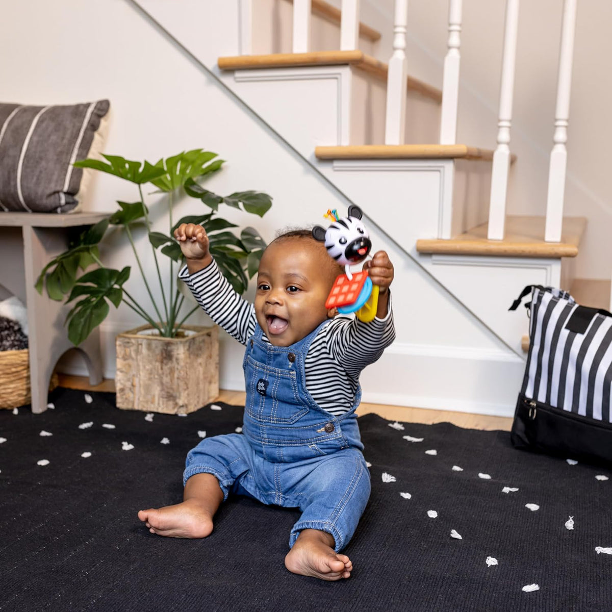 Baby Einstein Shake-a-Shape - Juguete mordedor zen, multisensorial,...