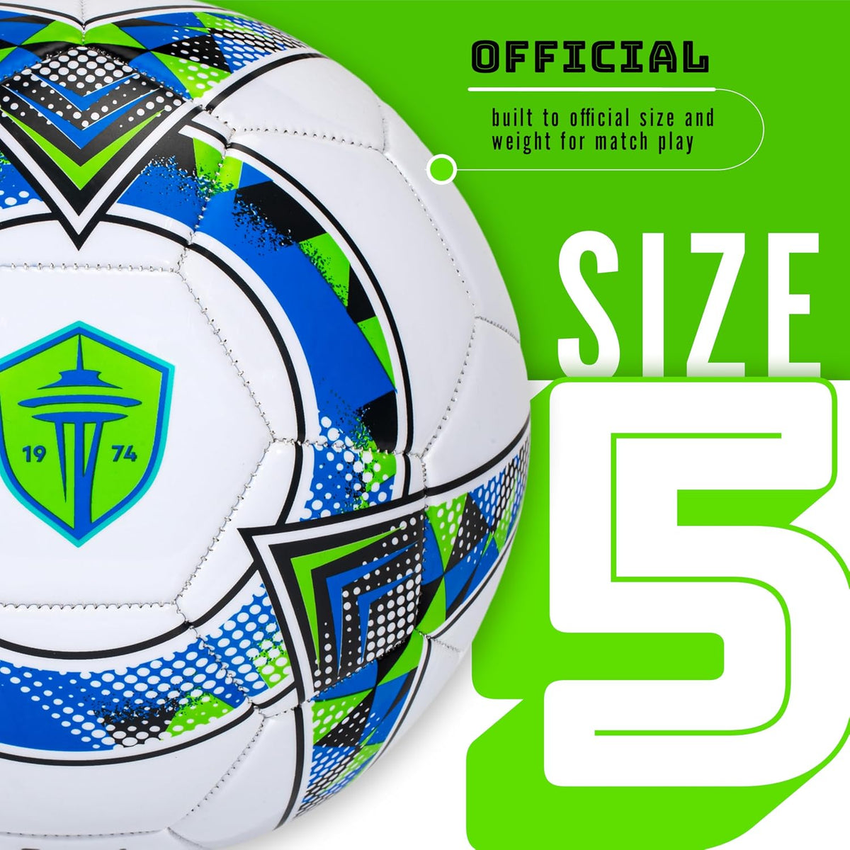 Franklin Sports Pelotas de fútbol oficiales del equipo MLS - Balone...