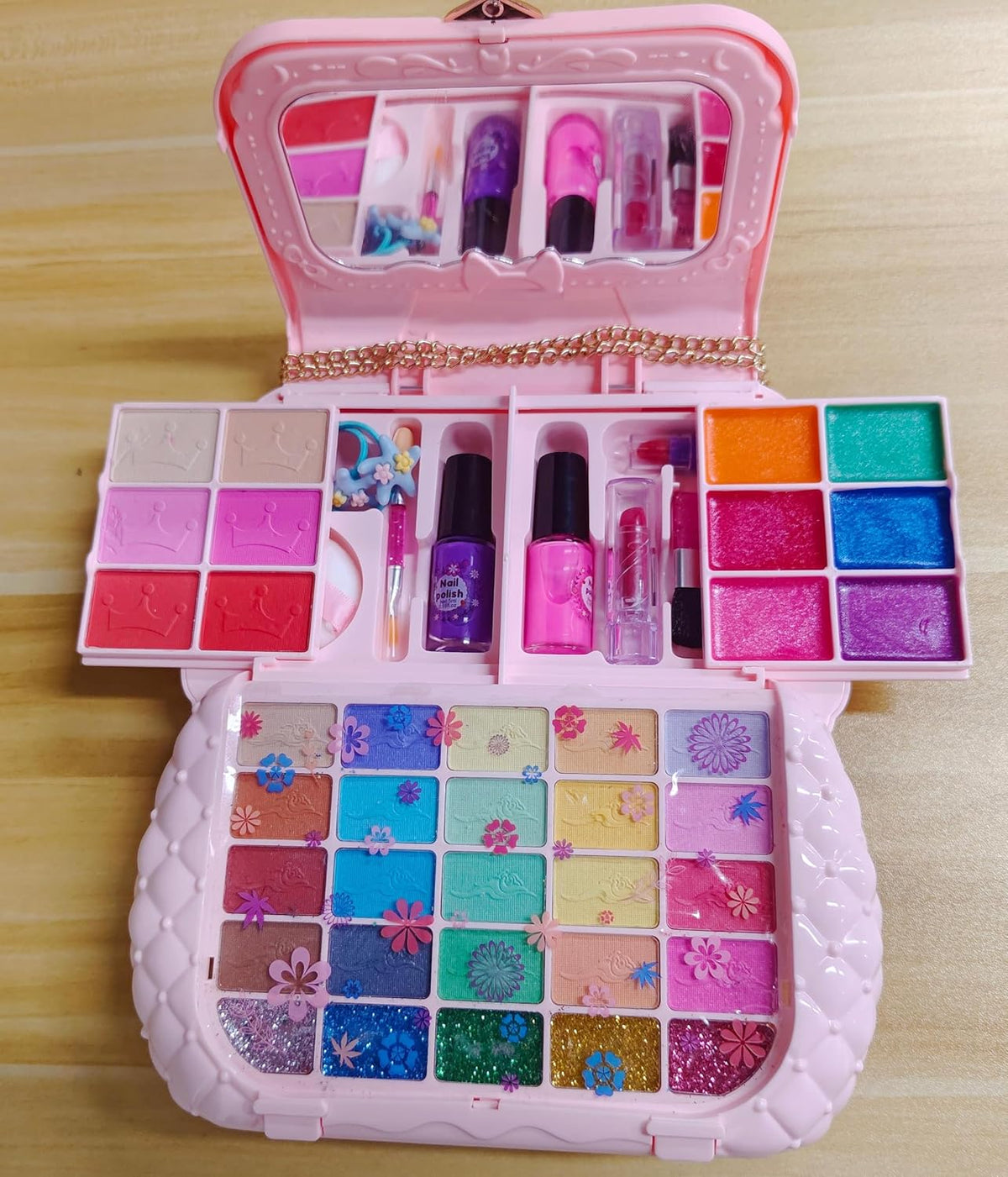 Kit de maquillaje infantil para niñas, juegos de maquillaje lavable...