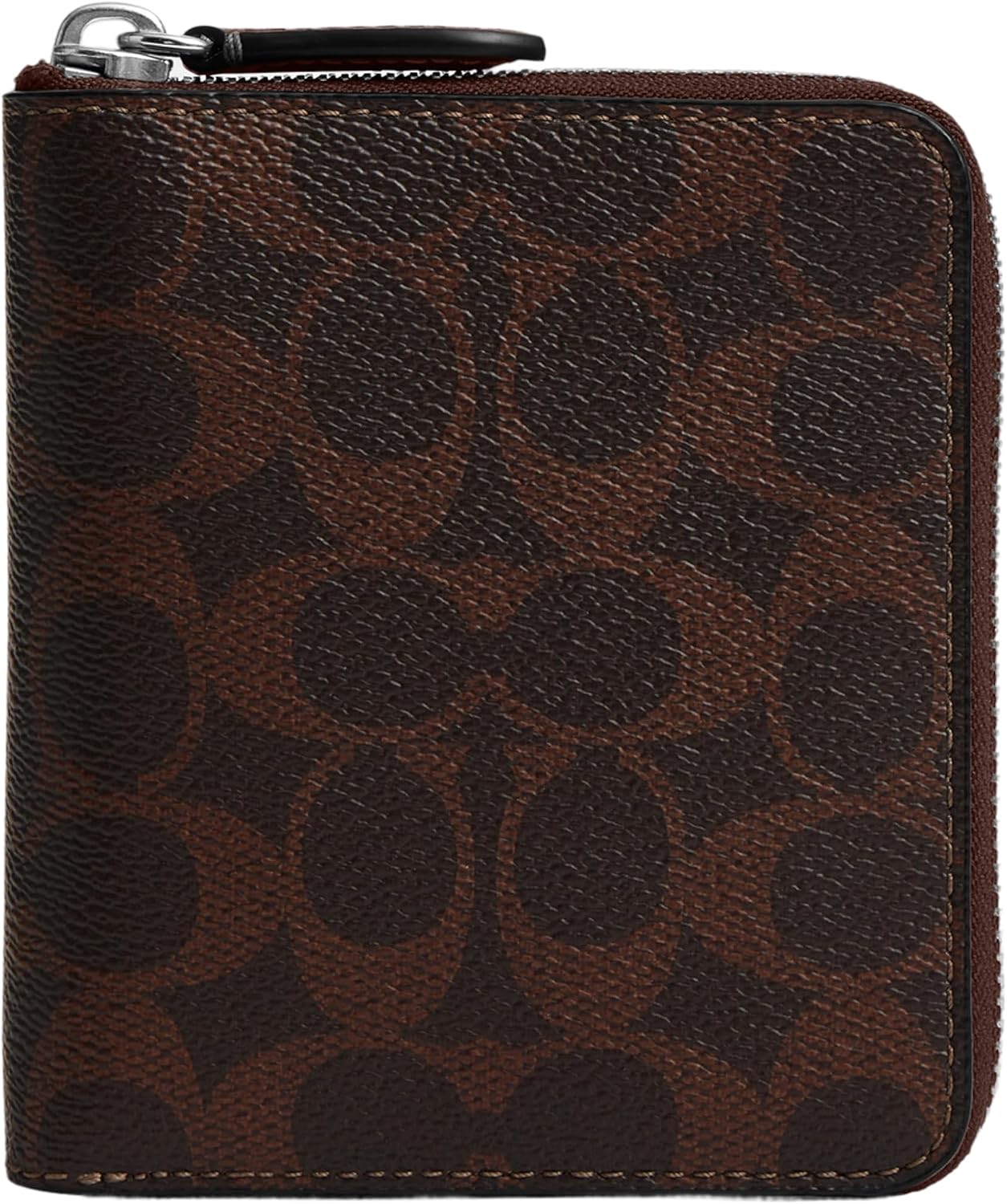 Coach Monedero con cremallera alrededor para hombre