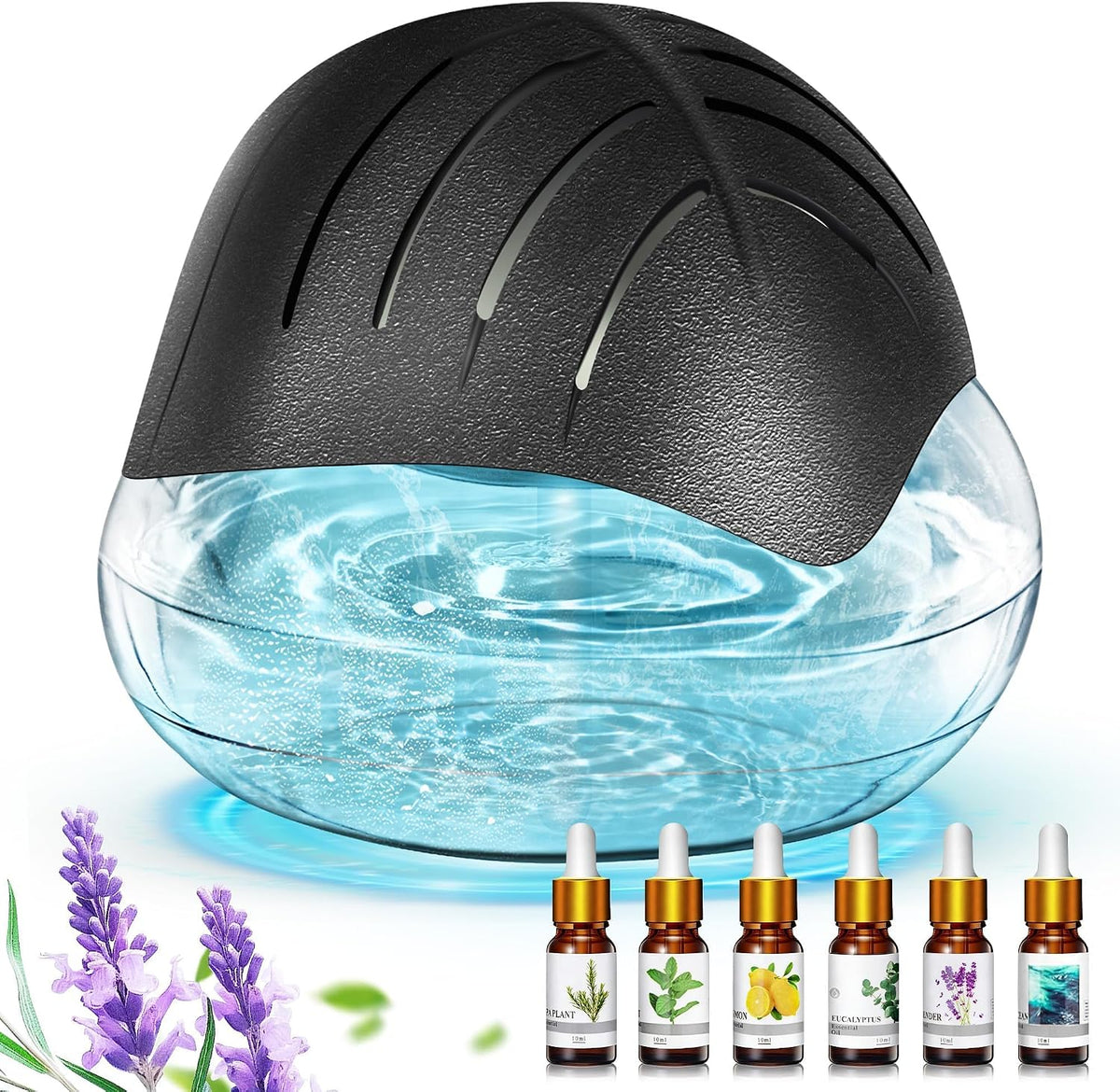 Purificador de aire a base de agua para el hogar con función de hum...