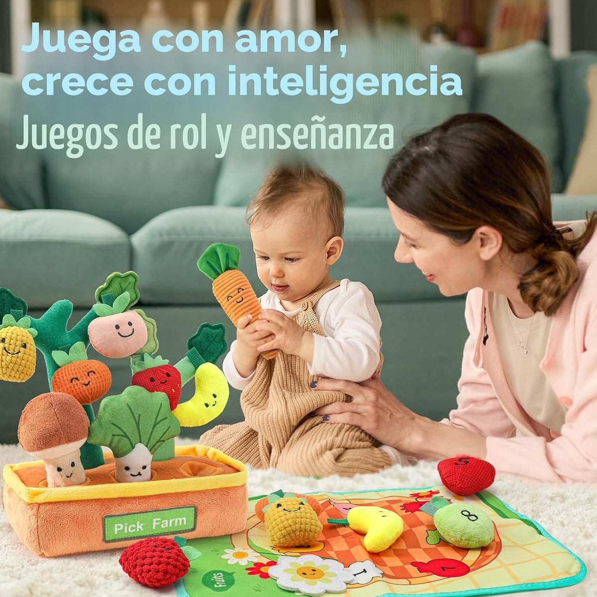 Mini Tudou Juguetes para bebés de 6 a 12 meses, juguetes sensoriale...