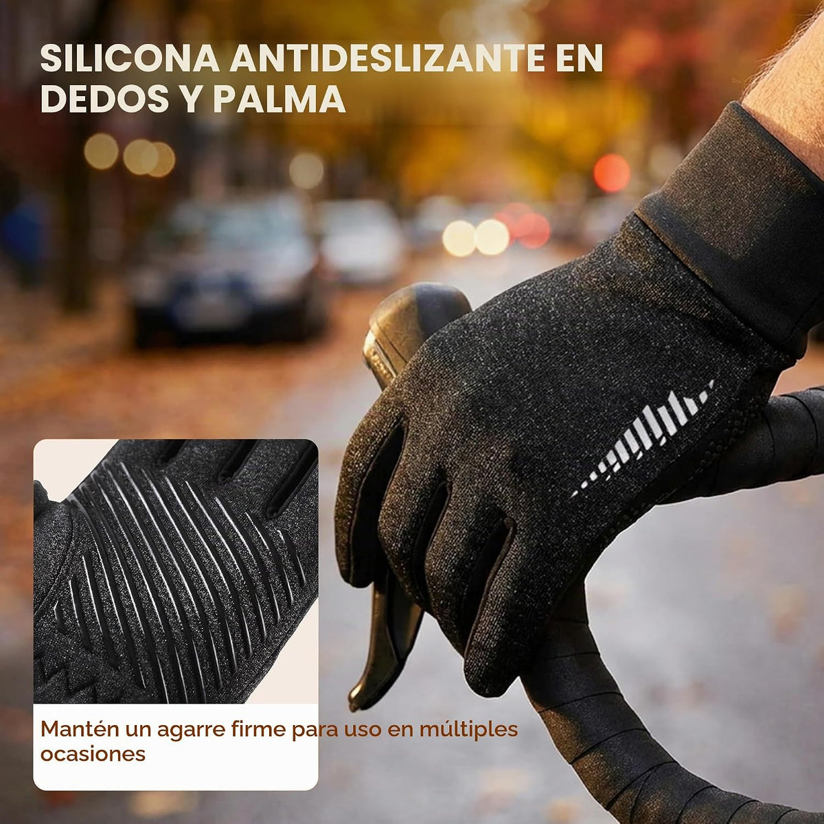 rivmount Guantes ligeros de invierno para correr, pantalla táctil y...