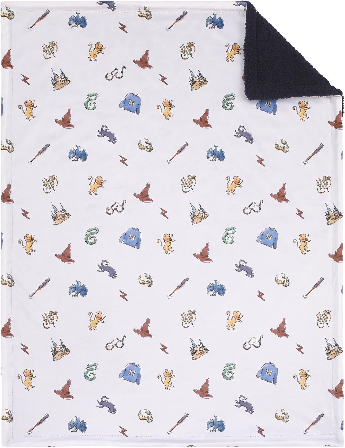 Warner Brothers Harry Potter Welcome Little Wizard - Manta de bebé...