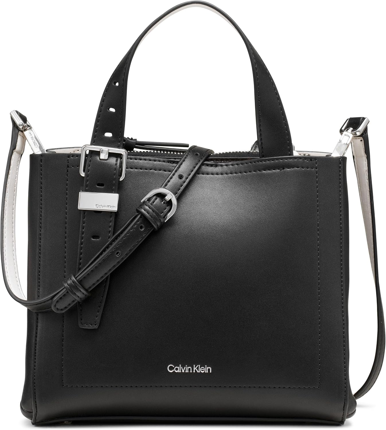 Calvin Klein Bolso cruzado Lowen de tres compartimentos para mujer