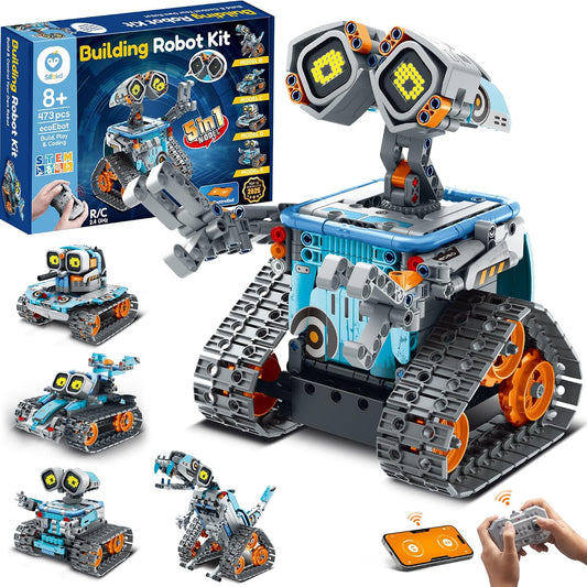 Sillbird - Kit de robot de construcción, regalos STEM para niños de...