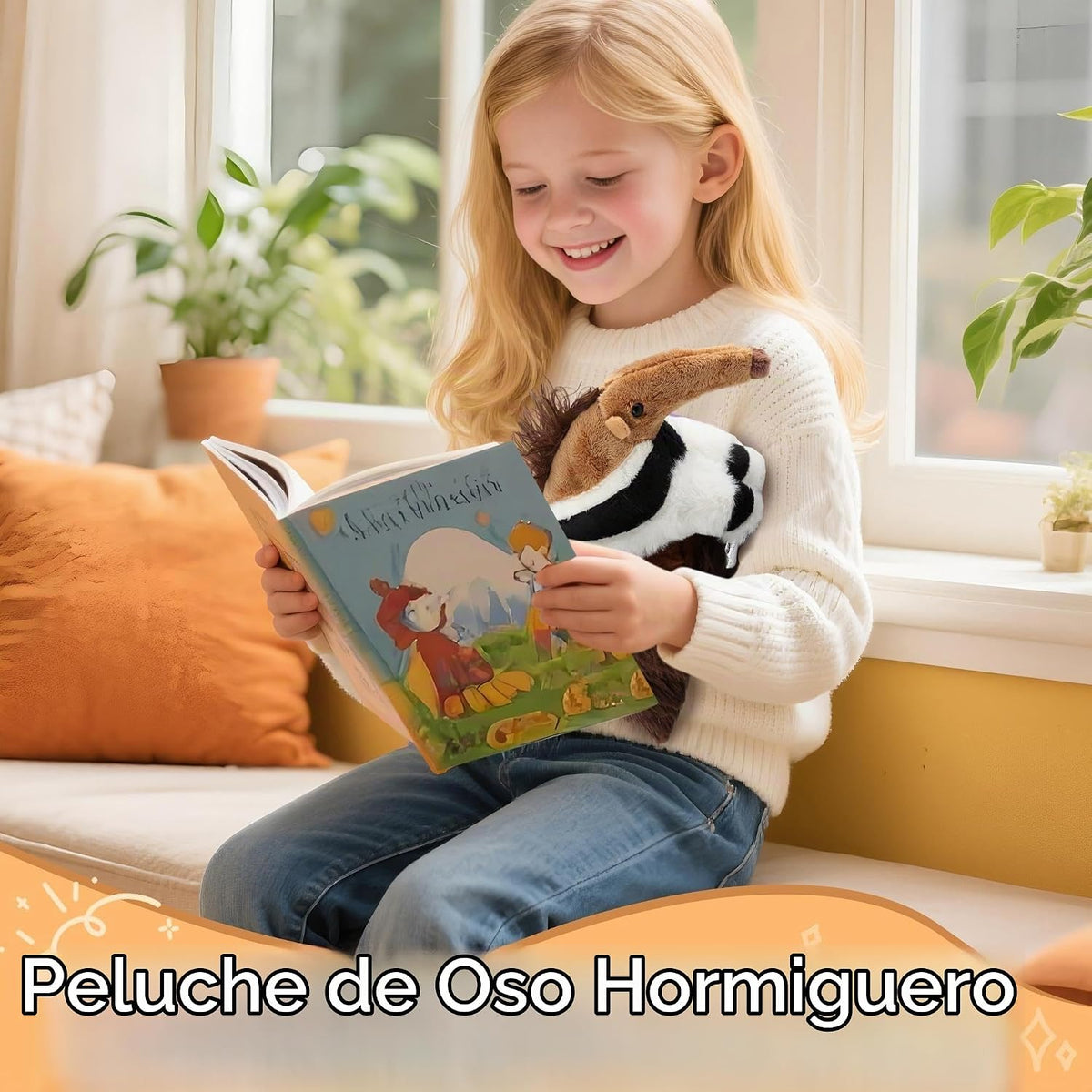 Animal de peluche de hormiguero, juguetes de peluche de hormiguero...