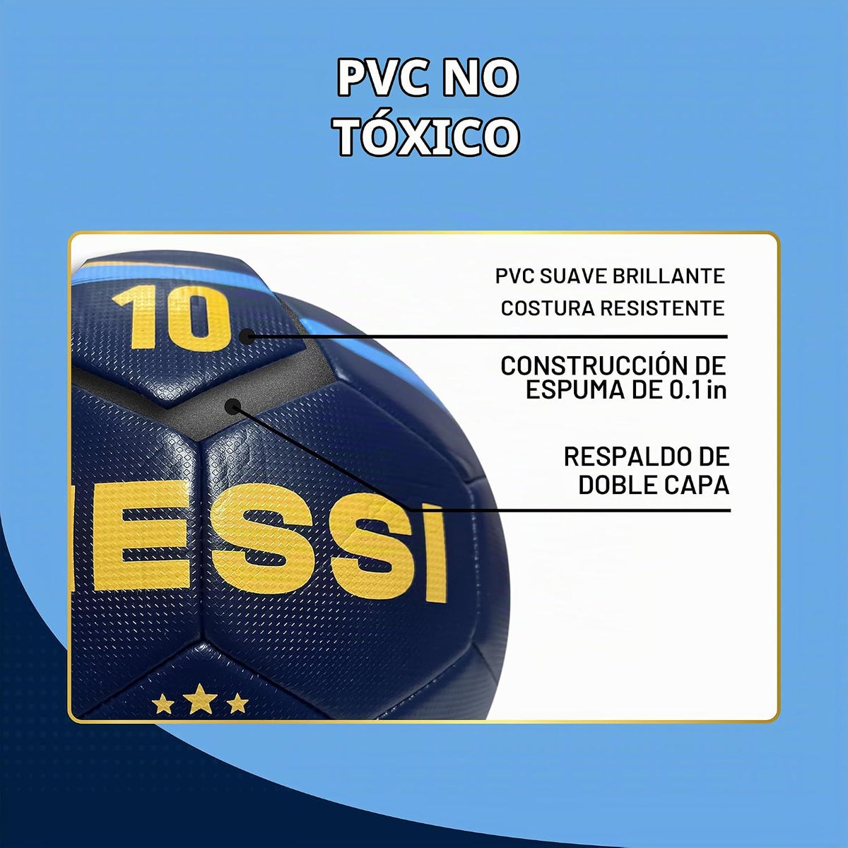 Icon Sports - Balón de fútbol oficialmente licenciado de la Asociac...
