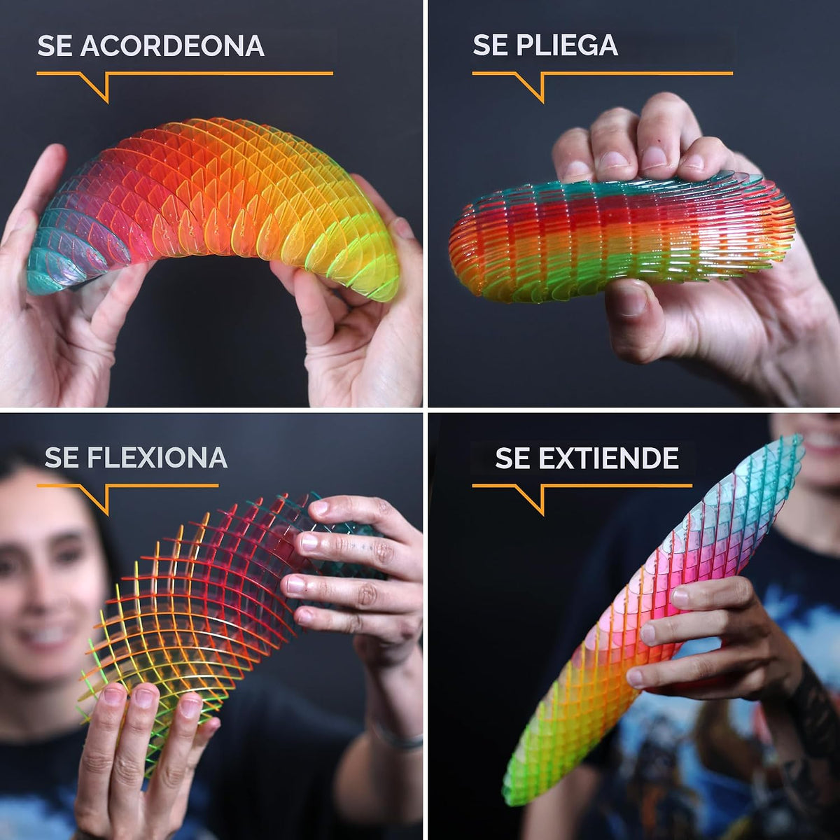 Morf - Juguete antiestrés de gusano, de escritorio para adultos, ju...