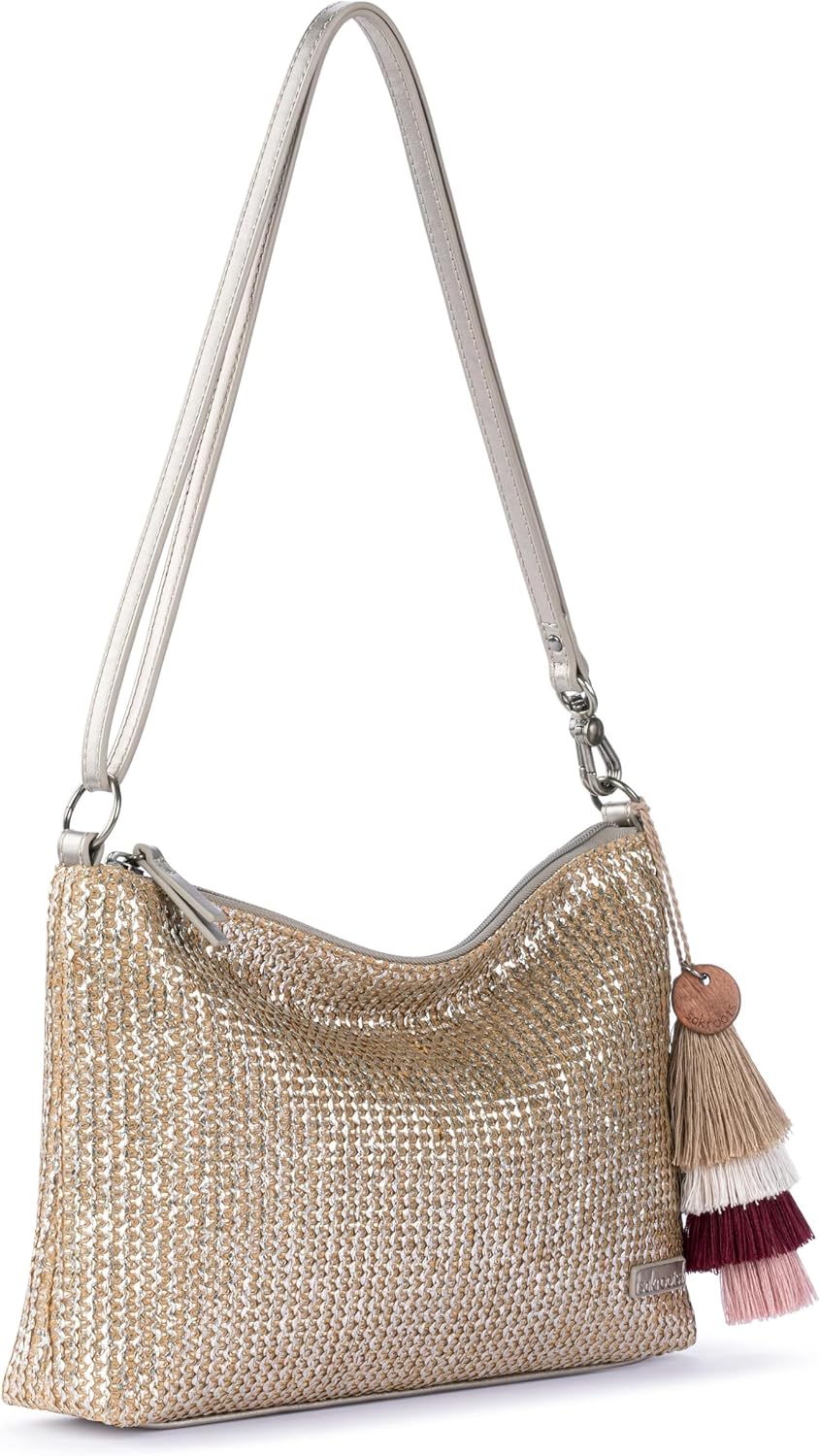 Sakroots Lumi - Bolso cruzado convertible 3 en 1 para mujer para to...