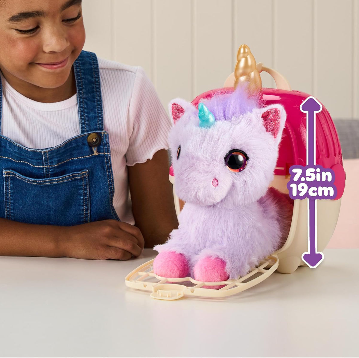 Peluche Scruff A Luvs Unicorn Scruffs, lavado para revelar 1 de 4 u...