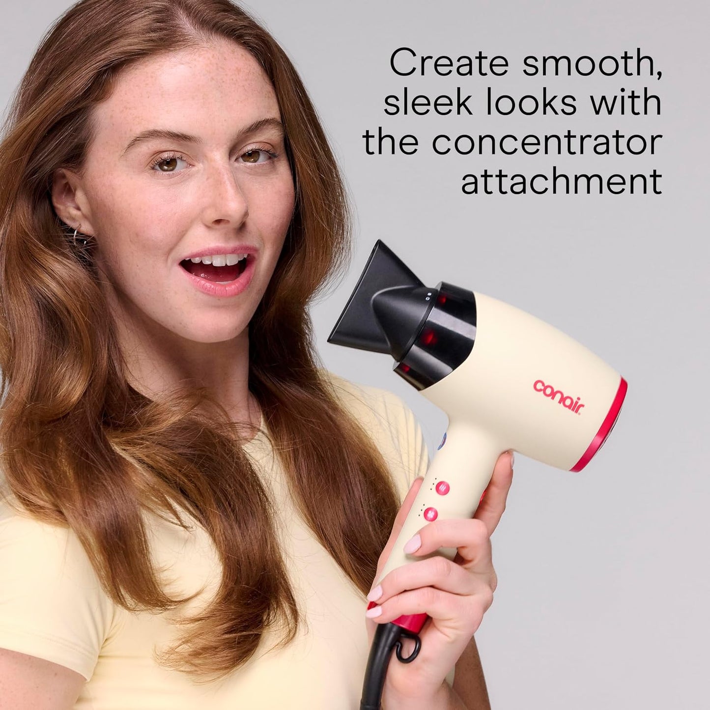 Conair InfinitiPRO - Secador de pelo infrarrojo + difusor, secado r...