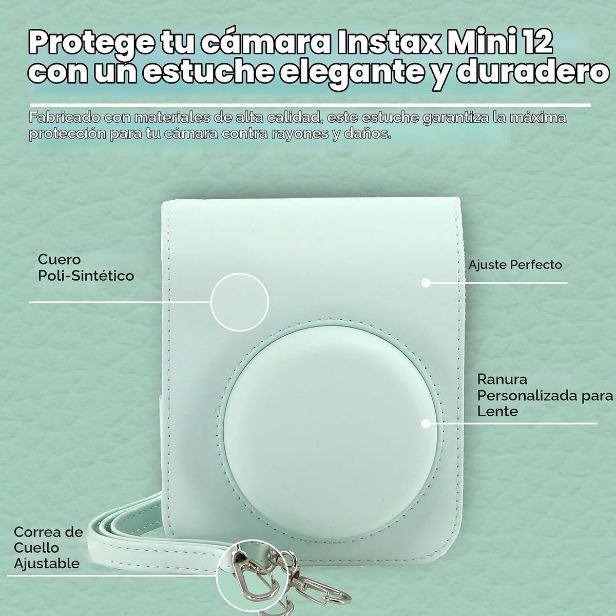 Fujifilm - Paquete de cámara instantánea Instax Mini 12 con películ...