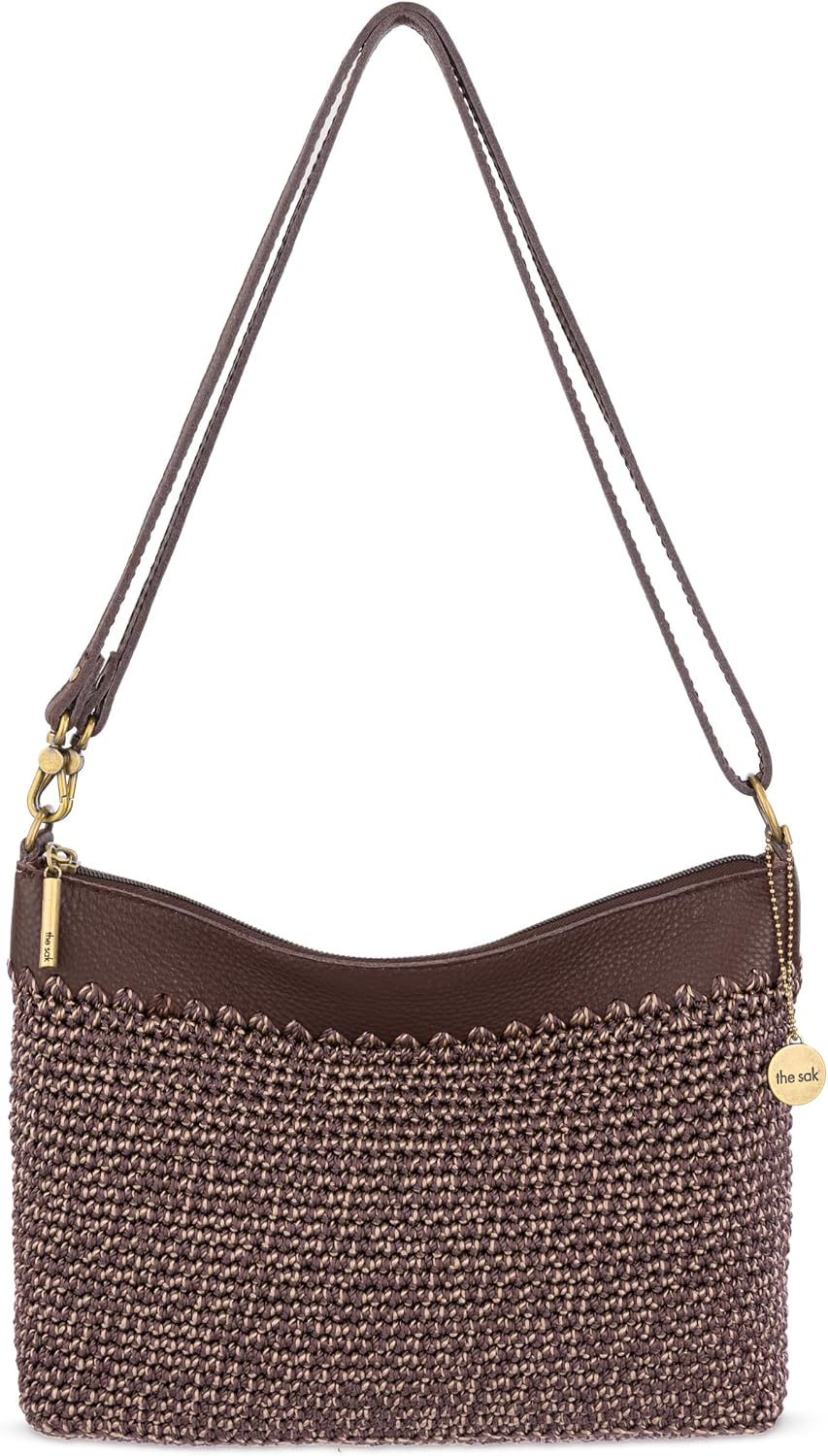 The Sak Lumi Convertible Crossbody - Bolso de mano 3 en 1 de ganchi...