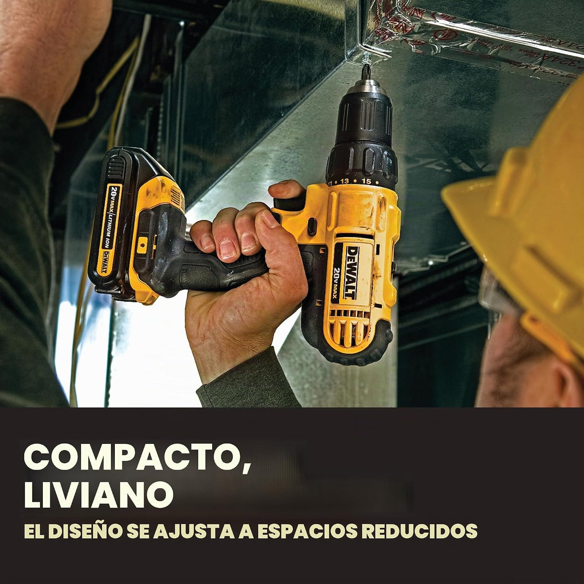 DEWALT Kit de combo de perforación inalámbrico de 20V MAX, 2-Herram...