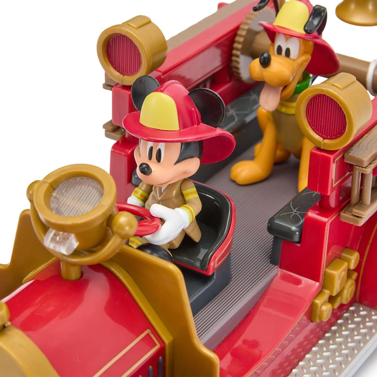 Camión de bomberos de Main Street, juguete oficial de Mickey Mouse...