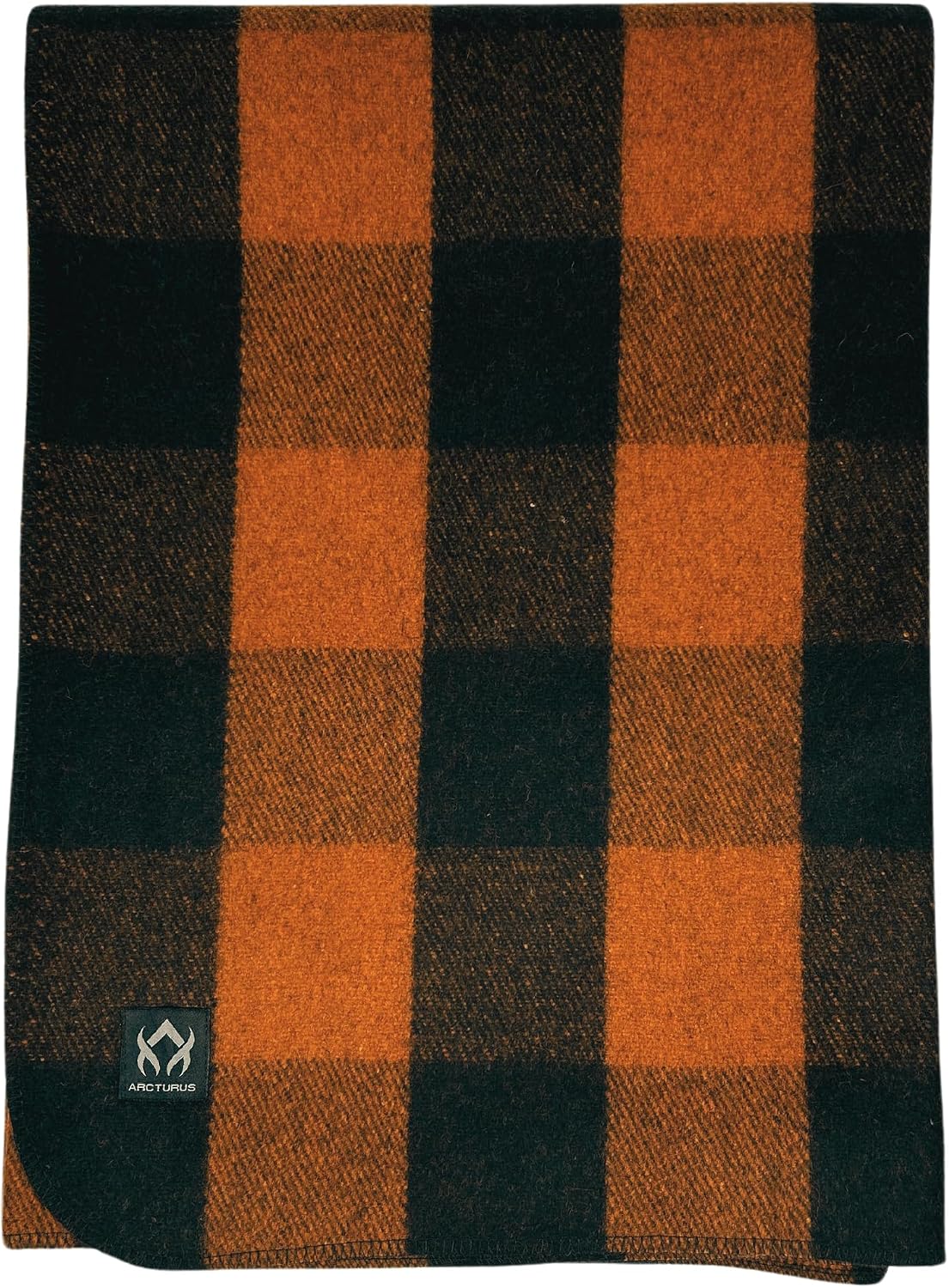 Arcturus Backwoods - Manta militar de lana (búfalo naranja, individ...