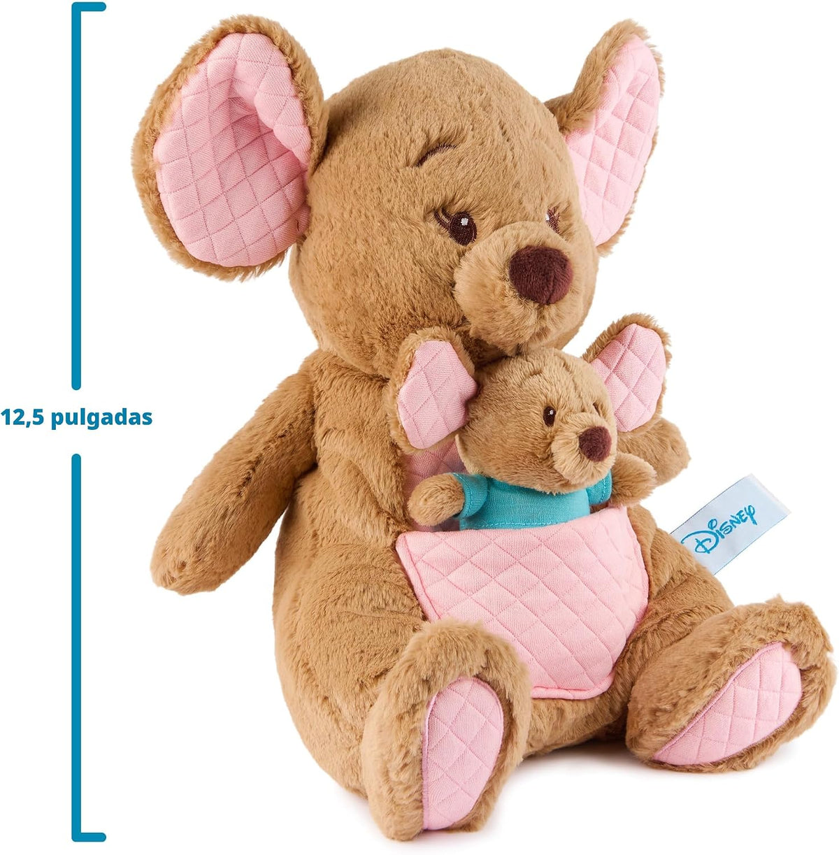GUND Disney Winnie the Pooh Oh So Snuggly Kanga &amp; Roo - Peluche...