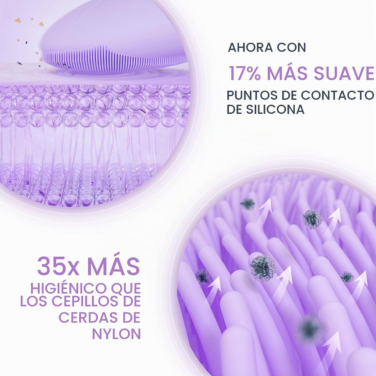 FOREO Luna 4 Cepillo de limpieza facial + limpiador de microespuma...