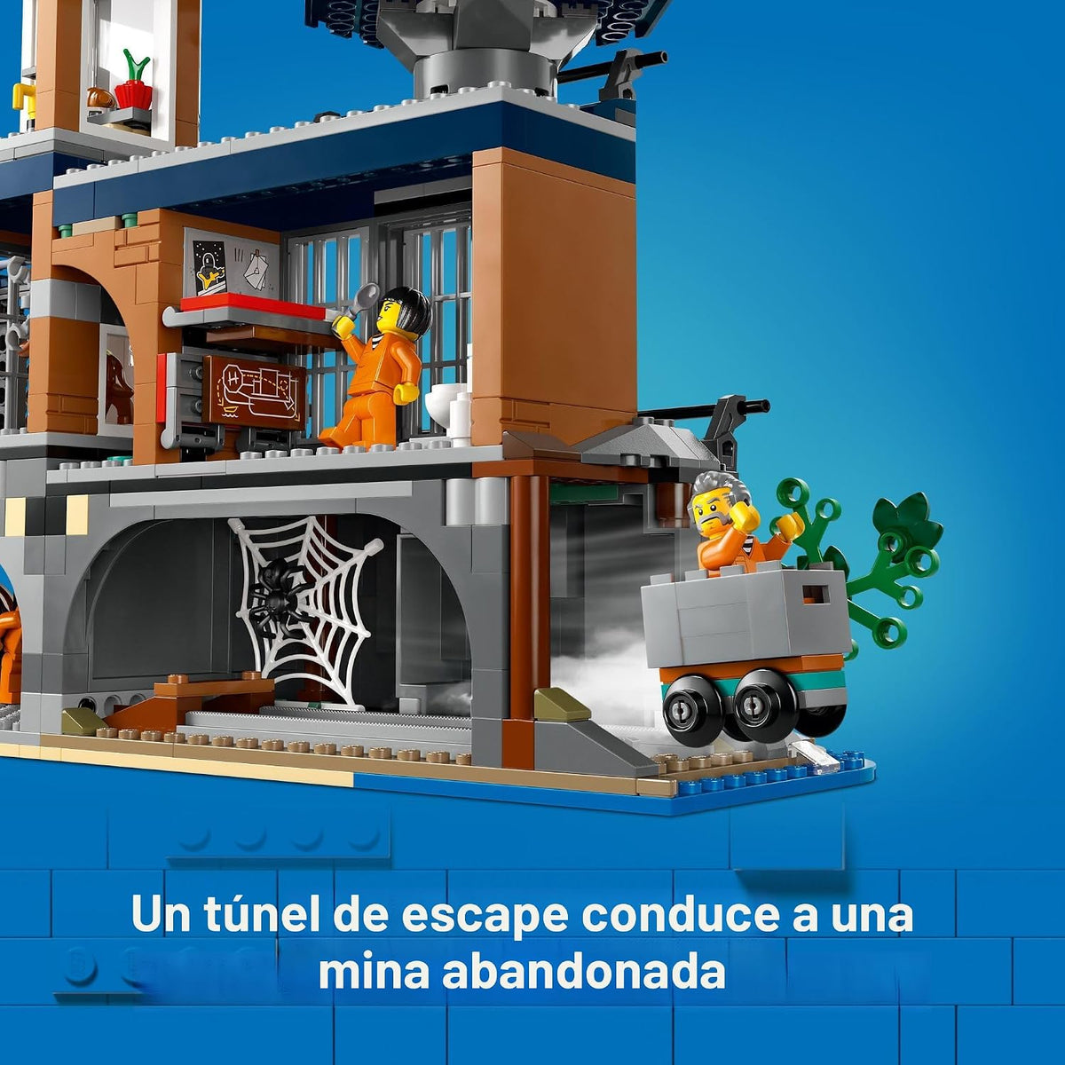 Set de Construcción Lego City Isla Prisión de la Policía, Regalo de...