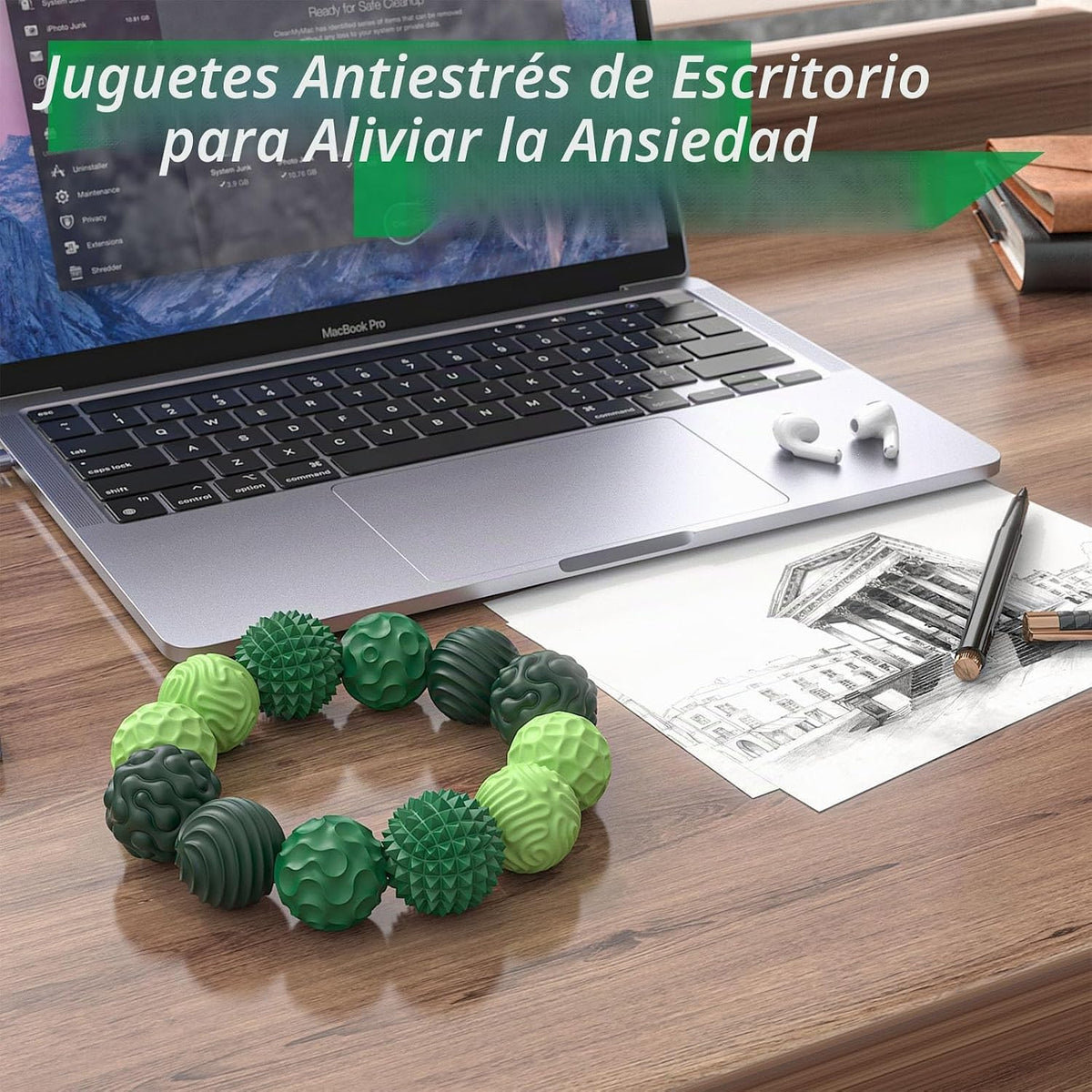 FNASKLEI Juguetes sensoriales para adultos con bolas magnéticas \u2...