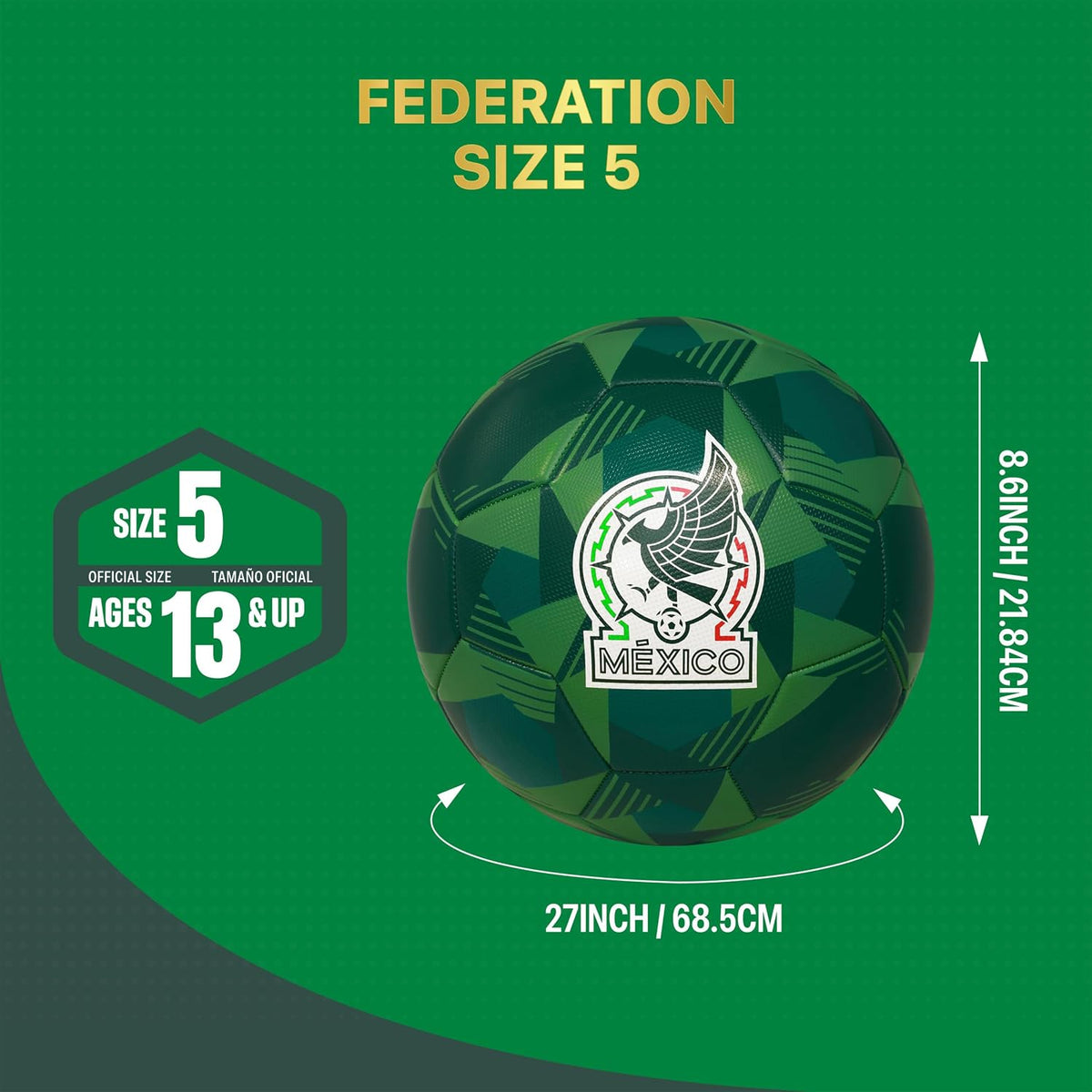 Icon Sports Official Mexico Soccer Ball