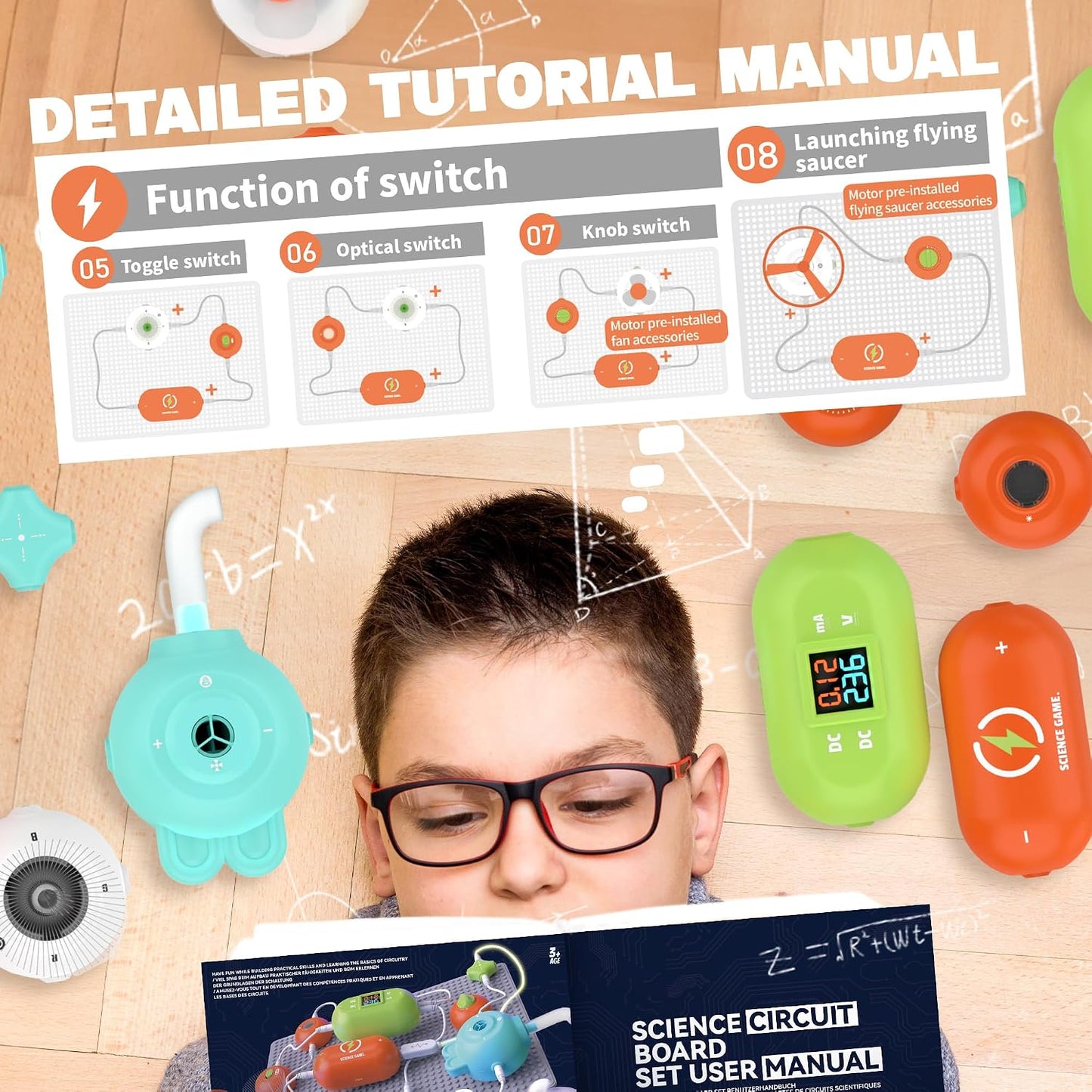 Kits de ciencia para niños - Kits STEM para niños, Kit de exploraci...