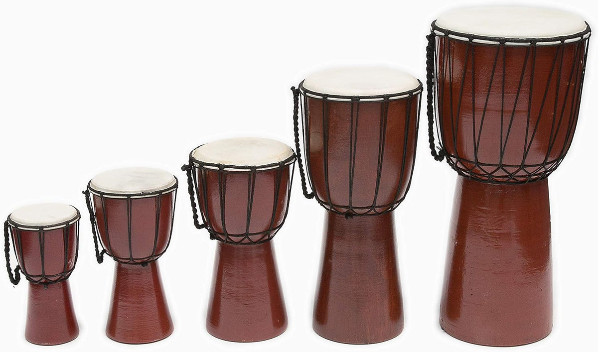 B.N.D TOP Drum Djembe es una cuerda de piel de cabra cubierta de cá...