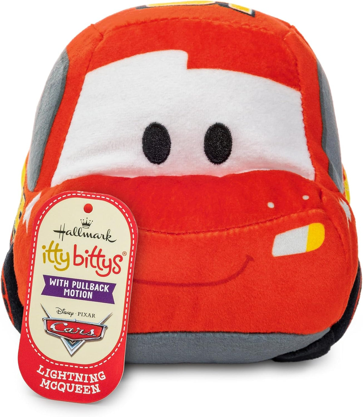 Hallmark itty bittys Disney Cars - Peluche largo con cremallera (Li...